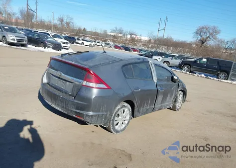 2013 Honda Insight Ex from USA, damaged, VIN JHMZE2H72DS002007